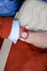 Montre écaille canelle Femme