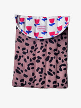 Pochette/housse ordinateur Léopard - Collab Taxi Brousse x Mini Kyomo (Disponible le 10 octobre)
