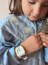 Blue Hibiscus - Taxi Brousse x Mini Kyomo Collab (FEMMES & ENFANTS)
