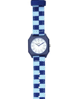 Blue Sunday - Blue Checkered Woman