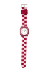Raspberry Icecream - Damier rose et rouge
