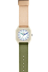 khaki pink watch