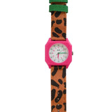 Leopard watch - Taxi Brousse x Mini Kyomo Collab (KIDS & WOMEN)