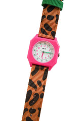 Leopard watch - Taxi Brousse x Mini Kyomo Collab (KIDS & WOMEN)