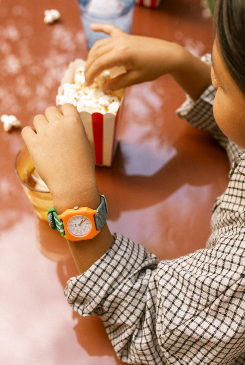 Circus - Denim and Green watch