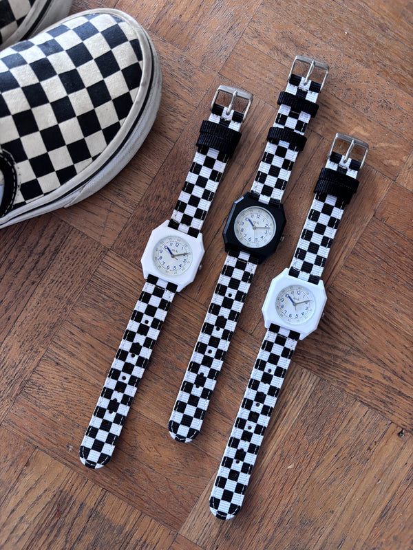 Black and White Checkered