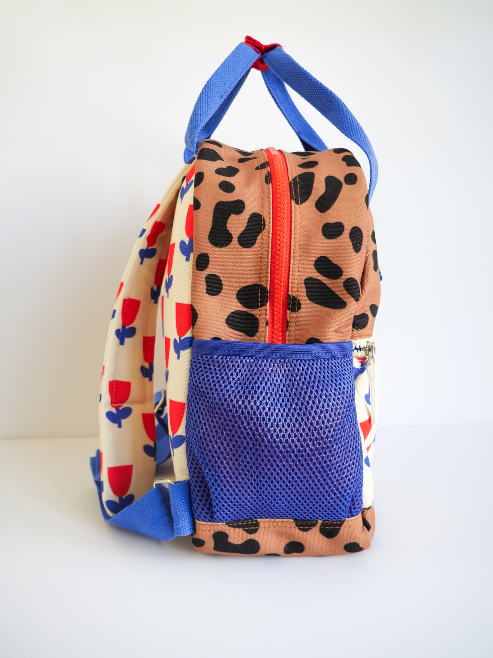 asos mini suede leopard print backpack Leopard and Flowers Backback – Mini Kyomo