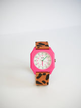 Leopard watch - Taxi Brousse x Mini Kyomo Collab